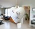 Clumber Spaniel Ceramic Heart Bauble
